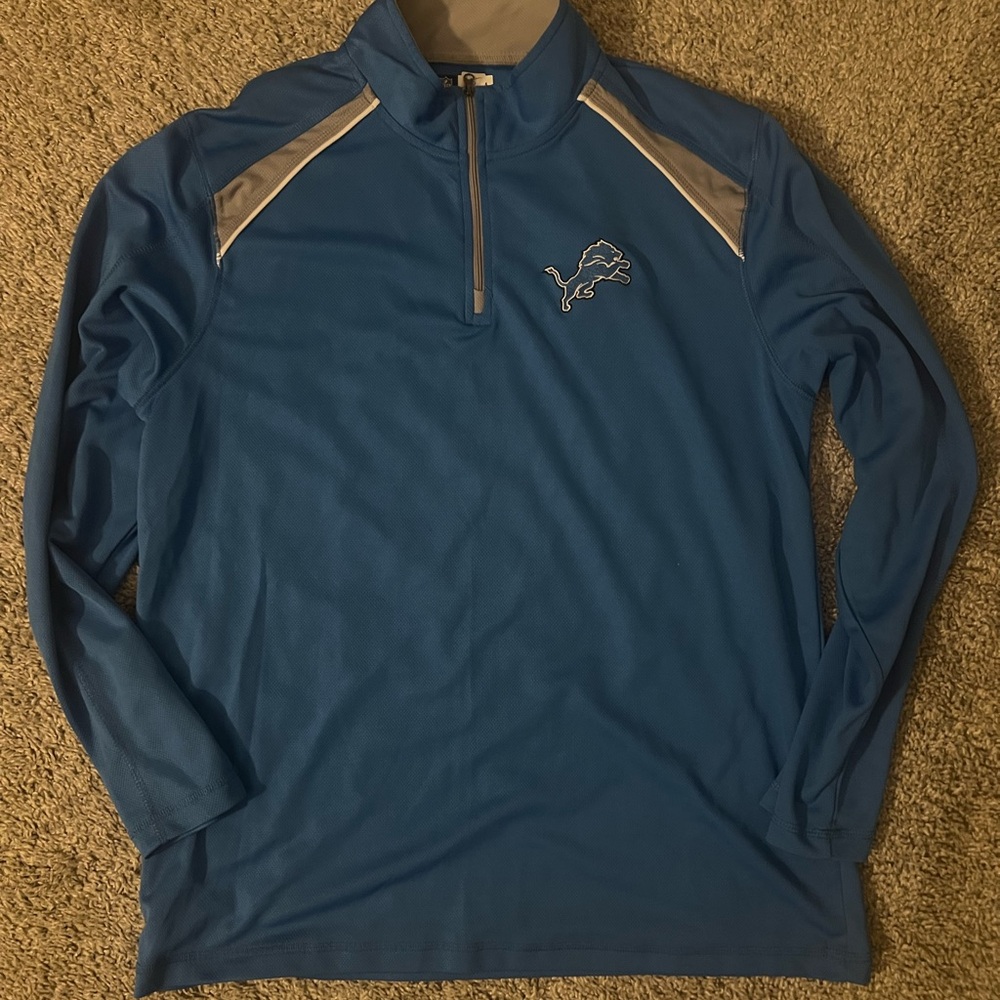 LIONS Quarter-Zip Pullover with Logo